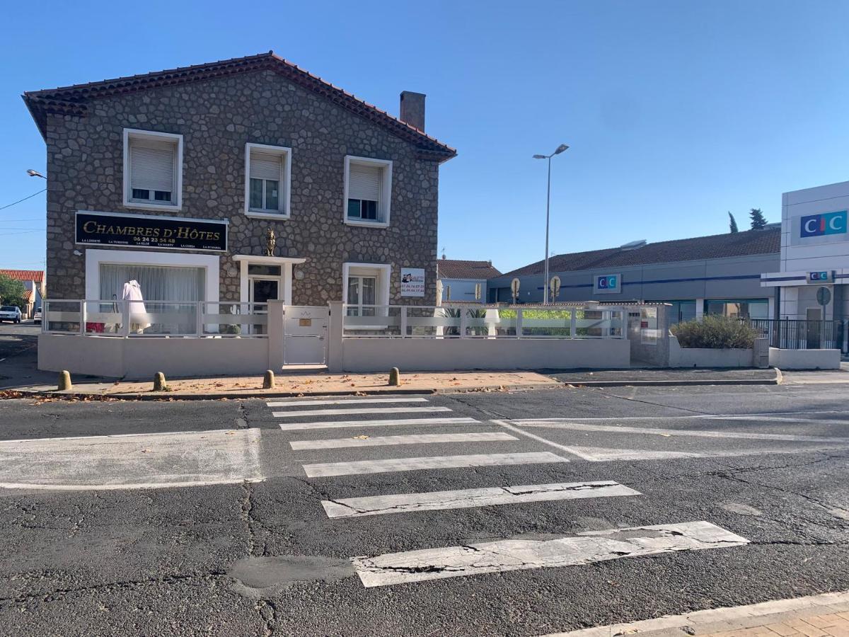 Le Marty Bed & Breakfast Narbonne Eksteriør bilde